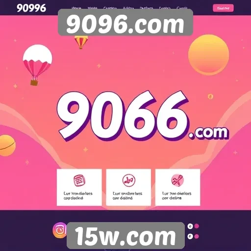 Acessibilidade e design do site 9096.com