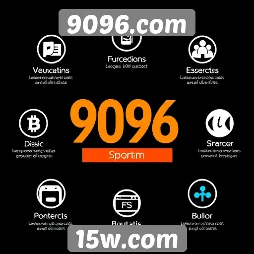 Exploração das funcionalidades do site 9096.com