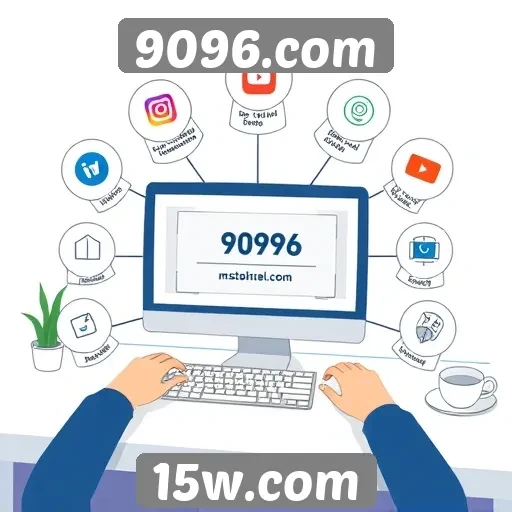 Exploração das funcionalidades do site 9096.com