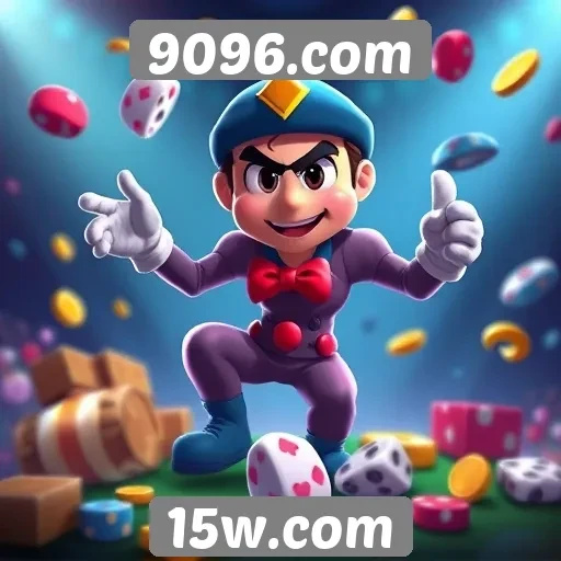 Tipos de jogos disponíveis no site 9096.com